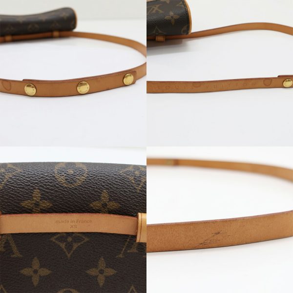 t2308 05 006044mn 07 Louis Vuitton Pochette Florentine Waist Pouch Monogram Brown