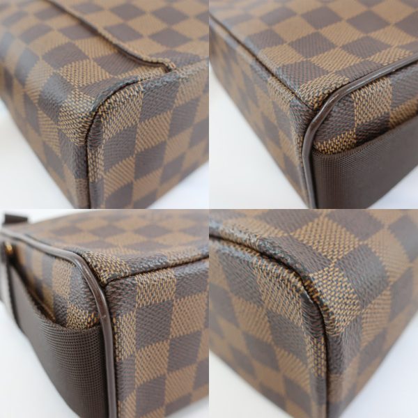 t2312 05 008332nt 04 Louis Vuitton Olaf PM Shoulder Bag Damier Brown N41442