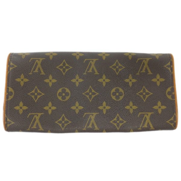 t2401 05 010048kh 01 Louis Vuitton Pochette Twin Monogram Shoulder Strap Brown