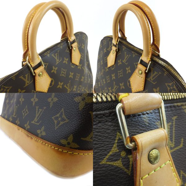 t2402 06 001203kh 06 Louis Vuitton Alma Handbag Brown Cadena Key Bag