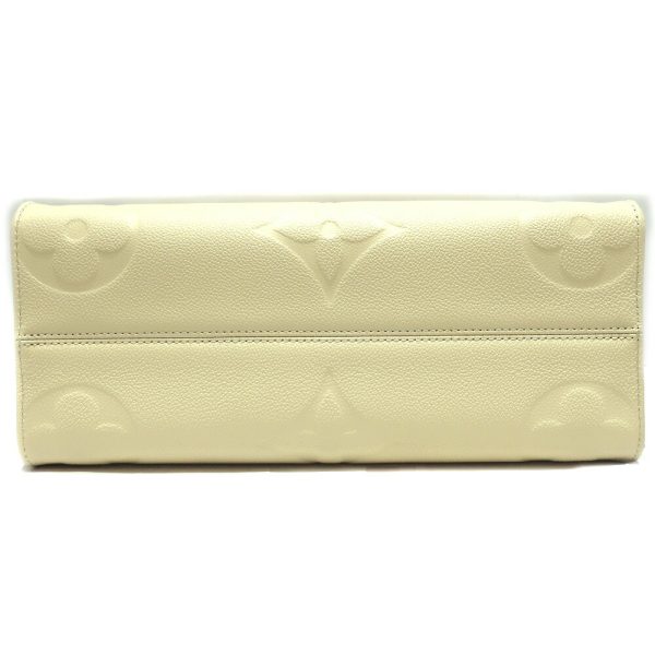 t2403 06 001694tt 02 Louis Vuitton On the Go MM Monogram Empreinte Ivory Tote Bag Handbag