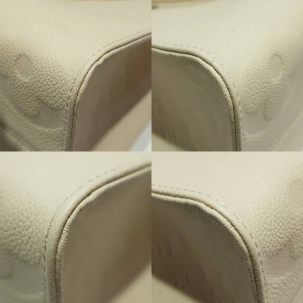 t2403 06 001694tt 03 Louis Vuitton On the Go MM Monogram Empreinte Ivory Tote Bag Handbag