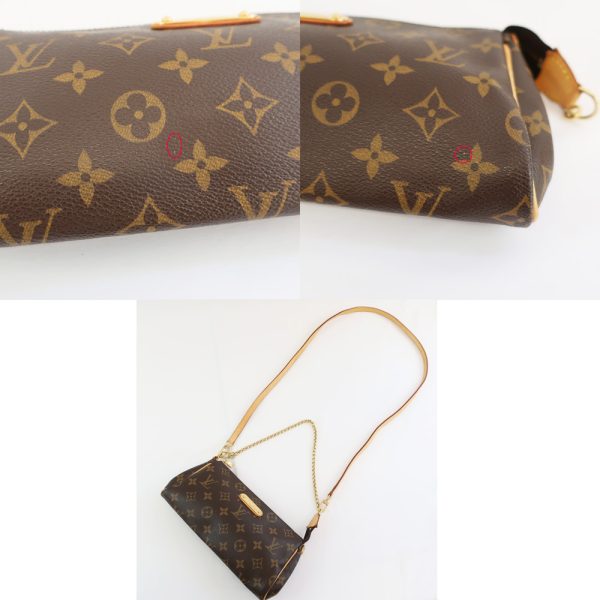 t2404 06 002052nt 08 Louis Vuitton Monogram Eva 2WAY Brown Shoulder Bag