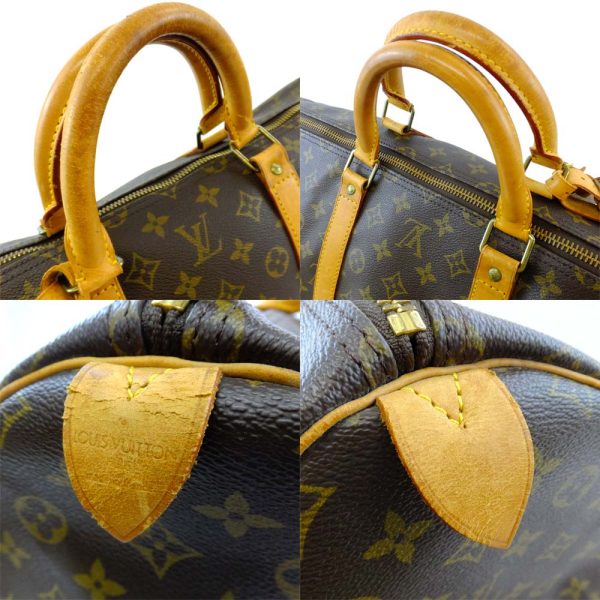 t2404 06 002492kh 07 Louis Vuitton Keepall 55 Bag Monogram Brown Cadena Bag