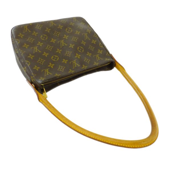 t2404 06 002498kh 08 Louis Vuitton Looping MM Shoulder Bag Brown