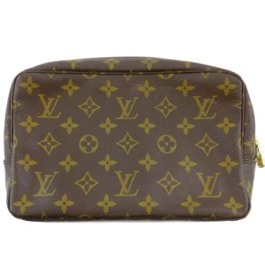 t2404 06 002586kh Louis Vuitton Pochette Accessory Monogram Accessory Pouch Brown