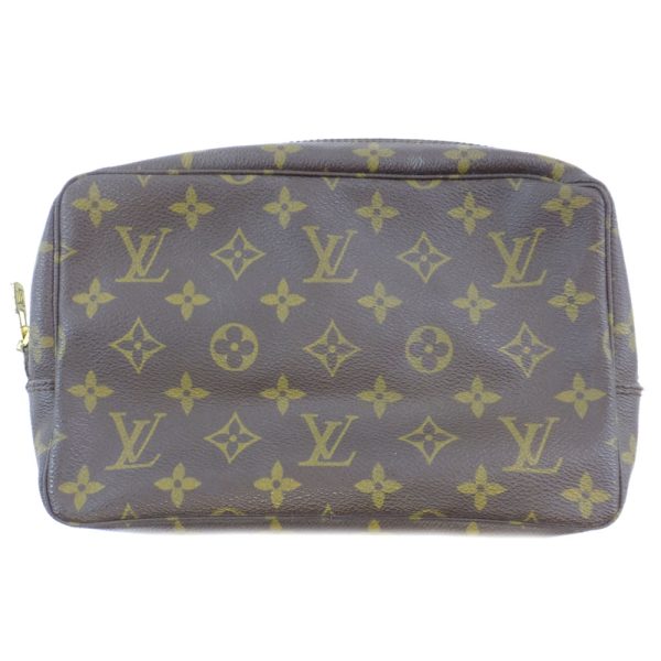 t2404 06 002586kh 01 Louis Vuitton True Toilet Pouch Monogram Brown