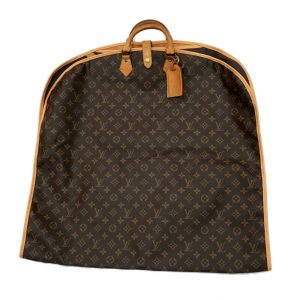 t2404 06 002647hm Louis Vuitton Boesi PM Monogram Handbag Brown