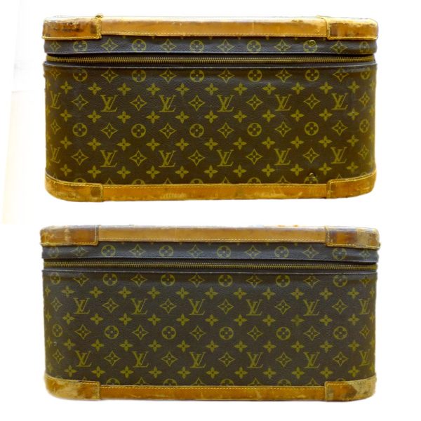 t2404 06 002648kh 03 Louis Vuitton Stratos 80 Trunk Case Monogram Brown