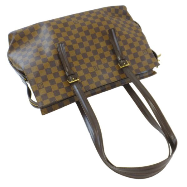 t2404 06 002726kh 10 Louis Vuitton Chelsea Shoulder Bag Damier Brown