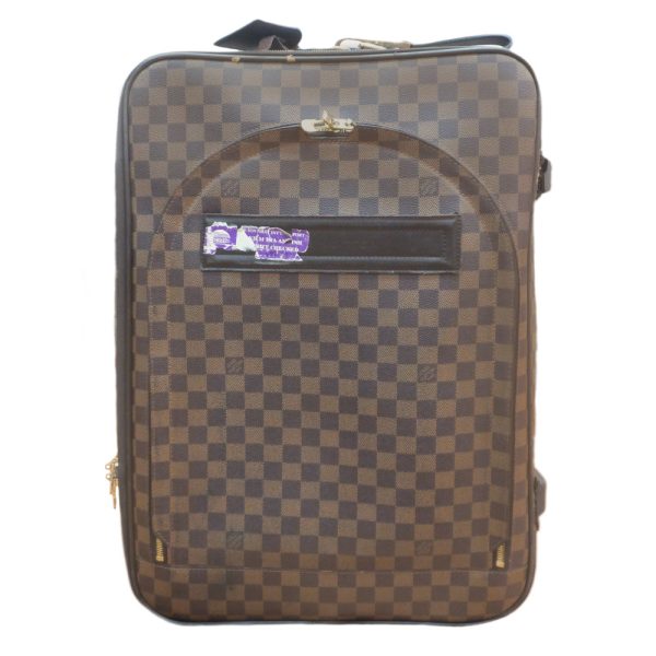 t2405 06 002637kh Louis Vuitton Carry Case N23294 Damier Brown Suitcase Bag