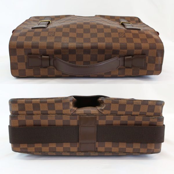 t2405 06 002645hm 02 Louis Vuitton Broadway Damier N42270 Brown Shoulder Bag