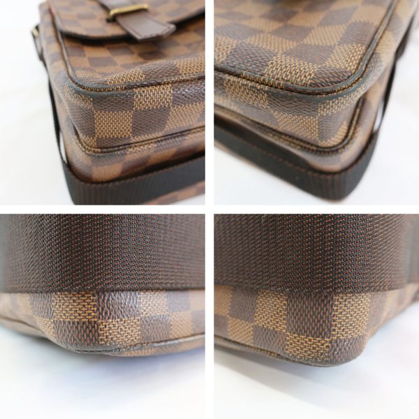 t2405 06 002645hm 03 Louis Vuitton Broadway Damier N42270 Brown Shoulder Bag