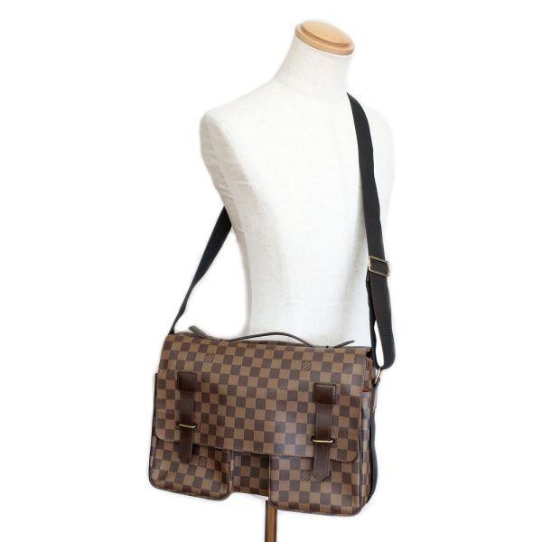 t2405 06 002645hm 09 Louis Vuitton Broadway Damier N42270 Brown Shoulder Bag