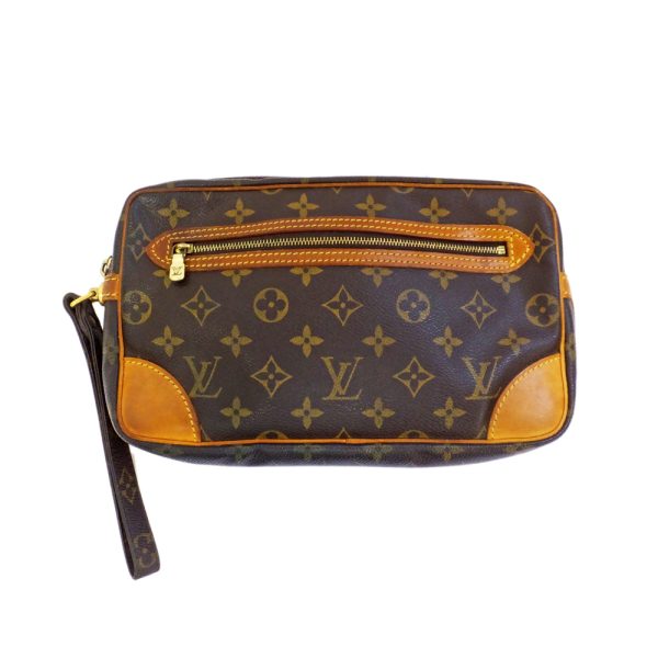 t2406 06 004042hm Louis Vuitton Marly Dragonne Monogram M51825 Brown Shoulder Bag