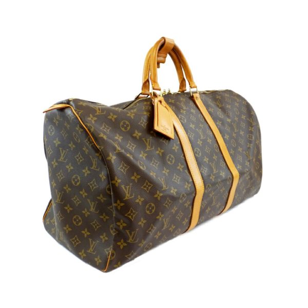 t2406 06 004120hm 09 Louis Vuitton Keepall 55 Bag Bag Monogram Brown Bag