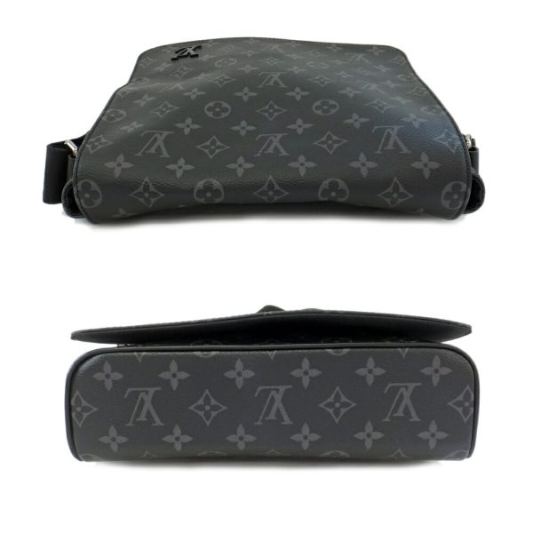 t2407 06 004886hm 02 Louis Vuitton District PM LV Black Monogram Eclipse shoulder bag Monogram bag