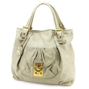 t3011 Herve Chapelier Basic Nylon MASTIC Shoulder Bag Beige