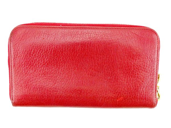 t4048 1 Miu Miu long wallet red t4048