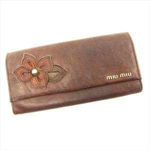 t4722 Louis Vuitton Sarah Brown Long Wallet Giant Reverse M80726