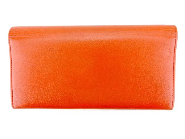 t9425 1 Chanel Long Wallet Orange Butterfly Camellia