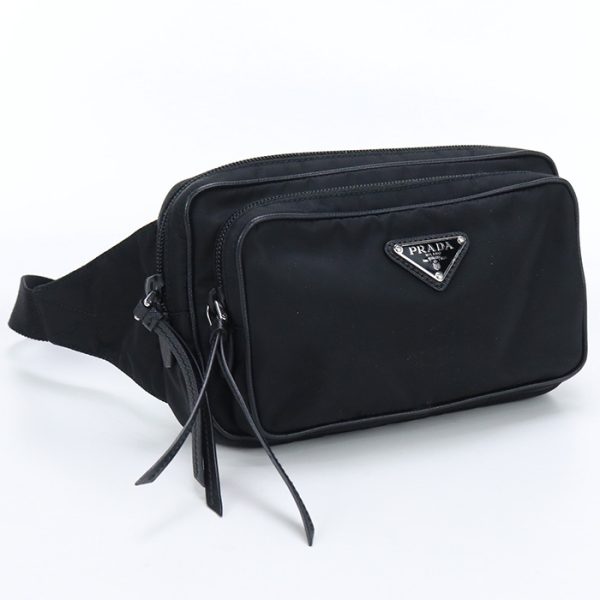 usdpr75374011001 Prada Belt Bag Nylon Black