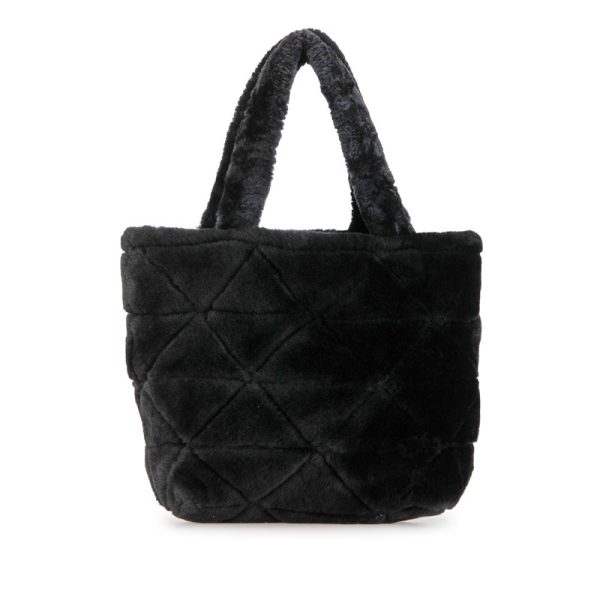 x2nt0gaqncfc7xk6 3 Prada triangle plate quilted shearling handbag black