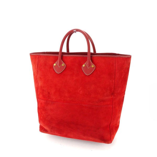 y4956 Gucci tote bag handbag red T16380