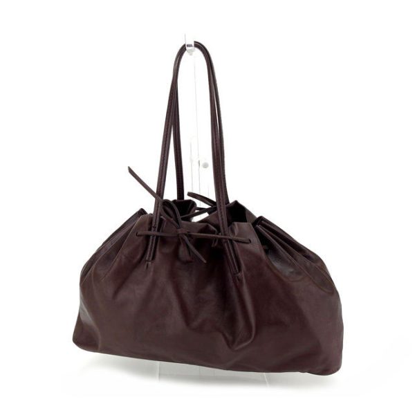 y4957 Miu Miu Tote Bag Shoulder Bag Brown Bag T14484