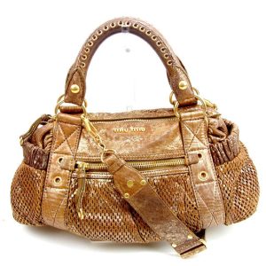 y6624 Gucci Leather Handbag Camel Simple