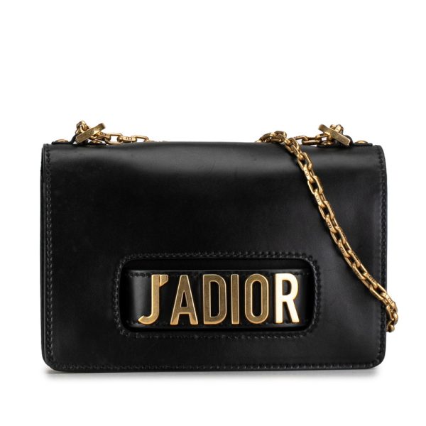 ygyce2jno4reiv2a 1 Dior JADIOR Chain Shoulder Bag Black Bag