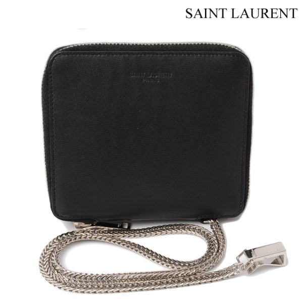 ysl 005 15 1 Saint Laurent Wallet BoClassic Black