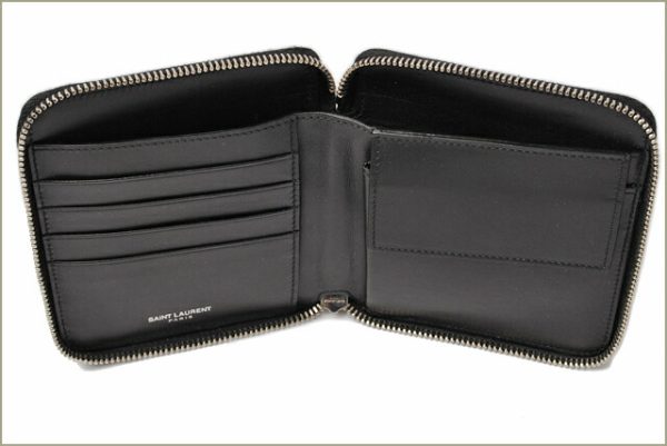 ysl 005 15 5 Saint Laurent Card Holder BoClassic Black