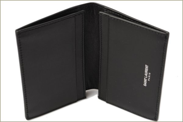 ysl 018 15 3 Saint Laurent Card Case BoClassic Black