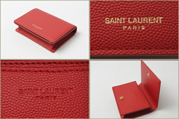 ysl 048 15 2 Saint Laurent Card Holder Pink