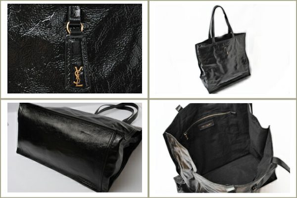 ysl 124 2 Yves Saint Laurent Tote Walky Black