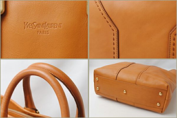 ysl 16 004 2 Yves Saint Laurent Handbag Camel