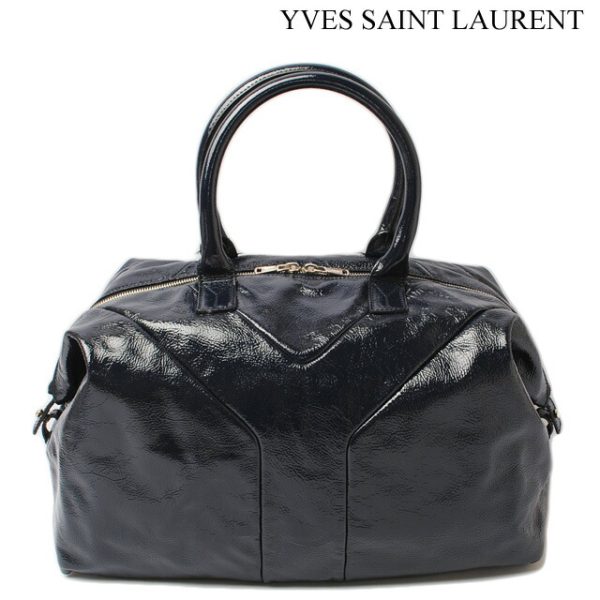 ysl 16 005 1 Yves Saint Laurent Mini Bag Easy Patent Blue