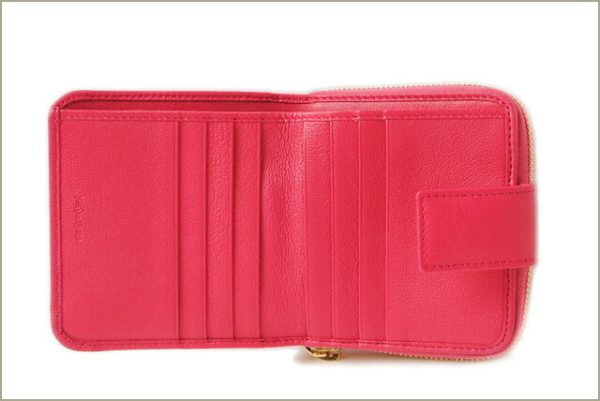 ysl 16 010 4 Saint Laurent Wallet Fuchsia Pink