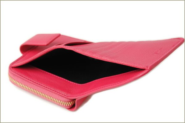 ysl 16 010 6 Saint Laurent Wallet Fuchsia Pink