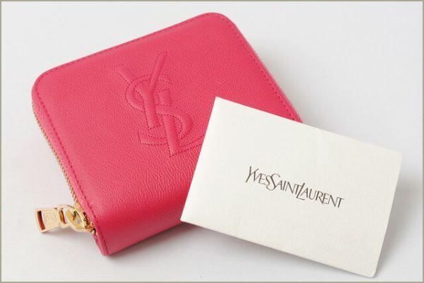 ysl 16 010 7 Saint Laurent Wallet Fuchsia Pink