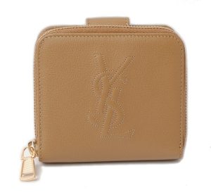 ysl 16 011 1 Salvatore Ferragamo Vara Leather Long Wallet Beige