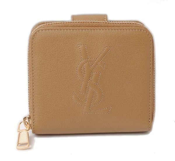 ysl 16 011 1 Saint Laurent Wallet FBrown