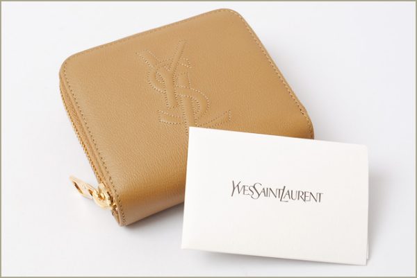 ysl 16 011 6 Saint Laurent Wallet Brown