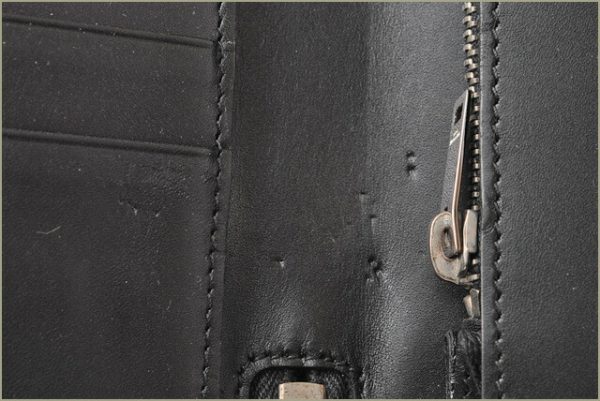 ysl 17 003 4 Saint Laurent Long Wallet Studded Black