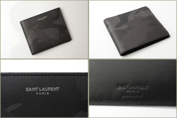 ysl 18 009 3 Saint Laurent Wallet FCamouflage