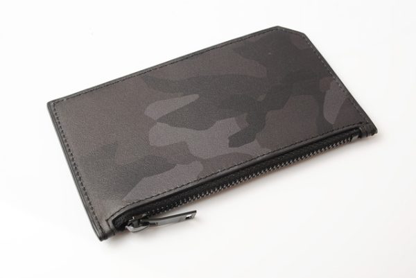 ysl 18 012 3 Saint Laurent Coin Case Ship Pouch Calf Camouflage