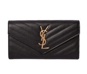 ysl 19 018 1 Ferragamo Calf BifLong Wallet Black