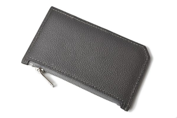 ysl 19 021 2 Saint Laurent Coin Case Card Case Calf Black