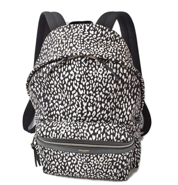 ysl 19 023 1 Saint Laurent Backpack Leopard Print